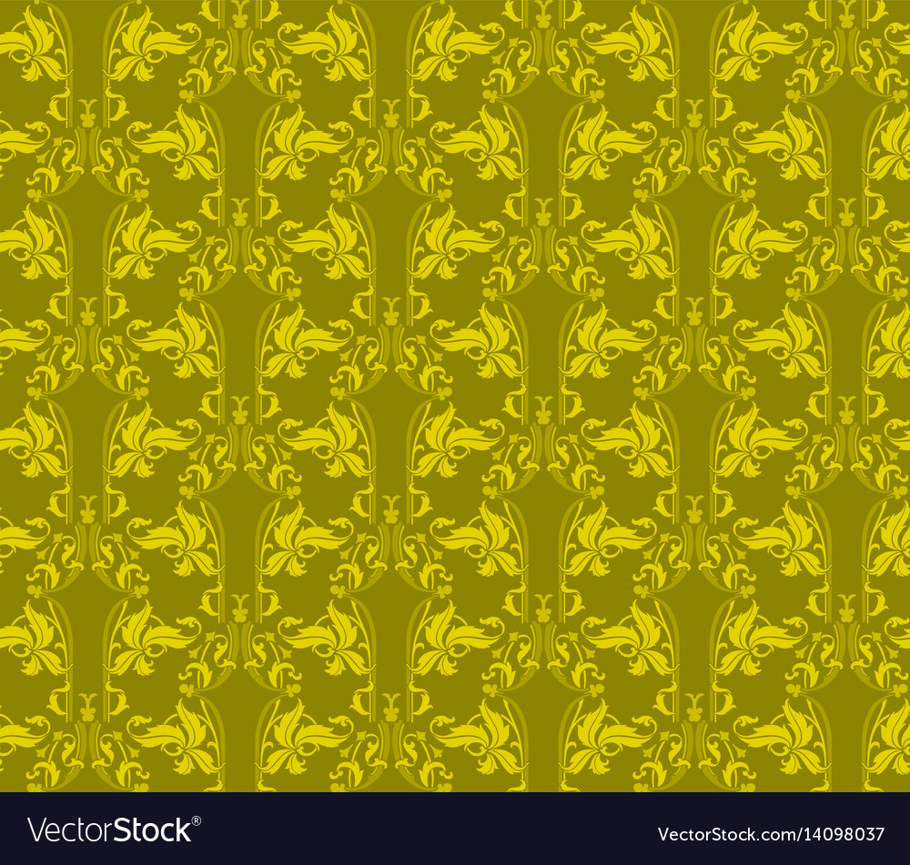 Seamless damask pattern