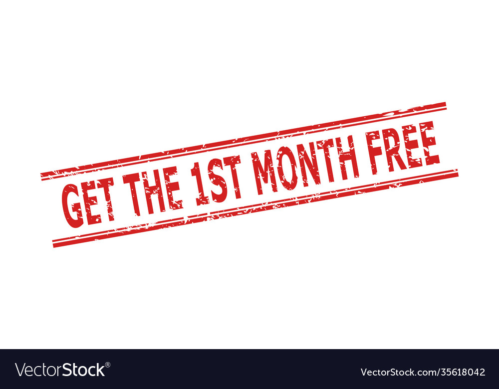 Get the 1st month free stamp seal with corroded