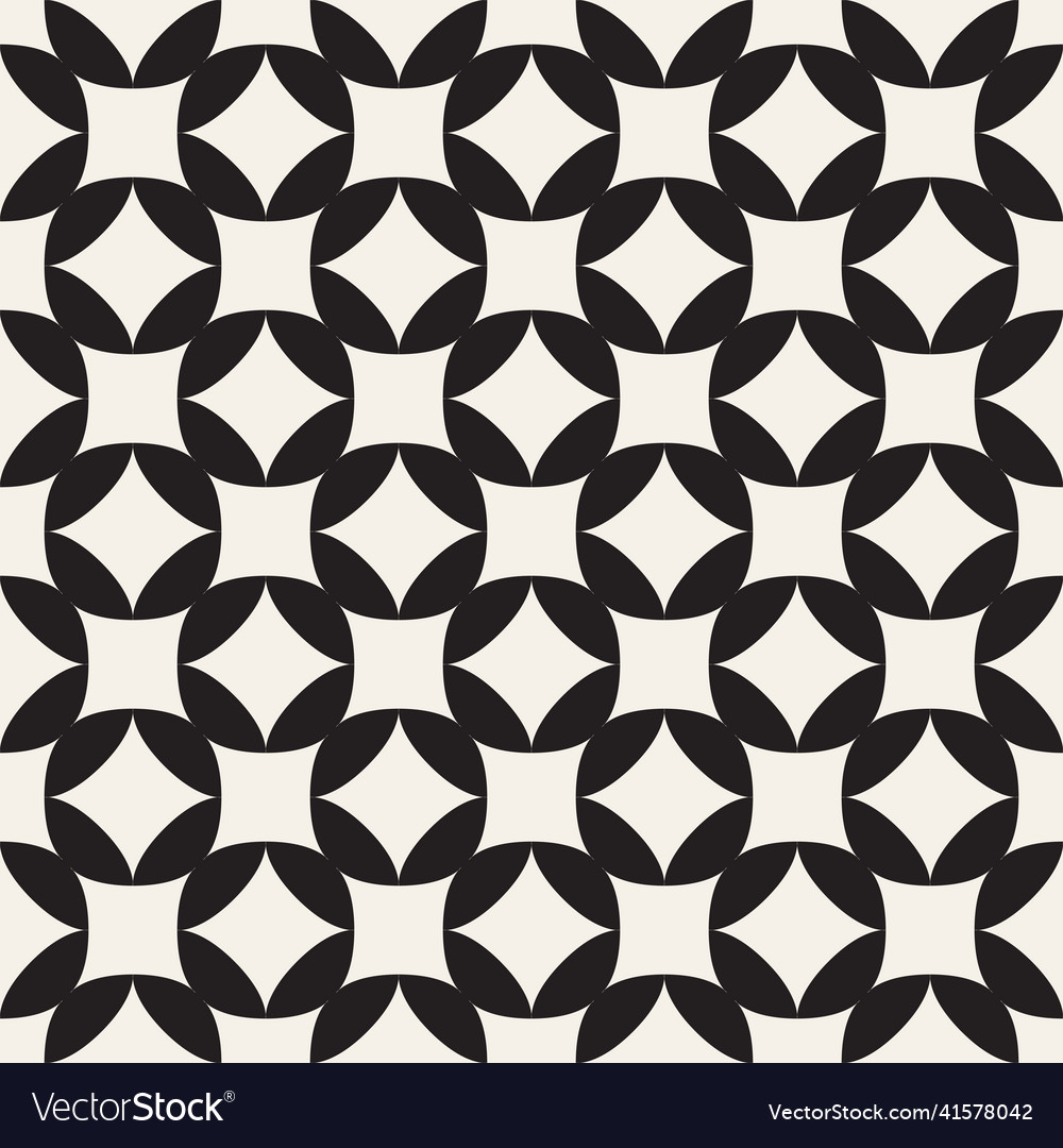 Seamless pattern repeating geometric elements vector image Seamless pattern repeating geometric elements
