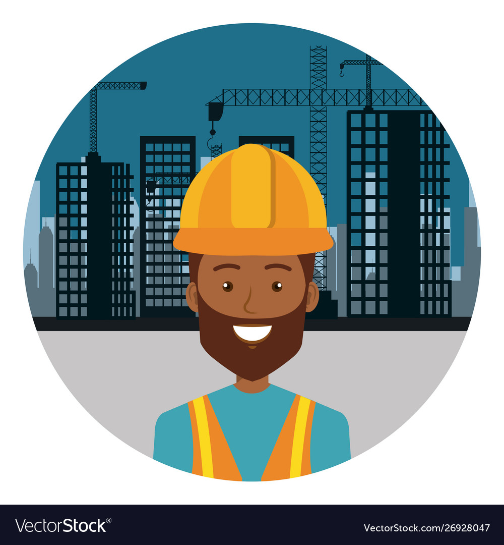 Afro builder constructor on workside character