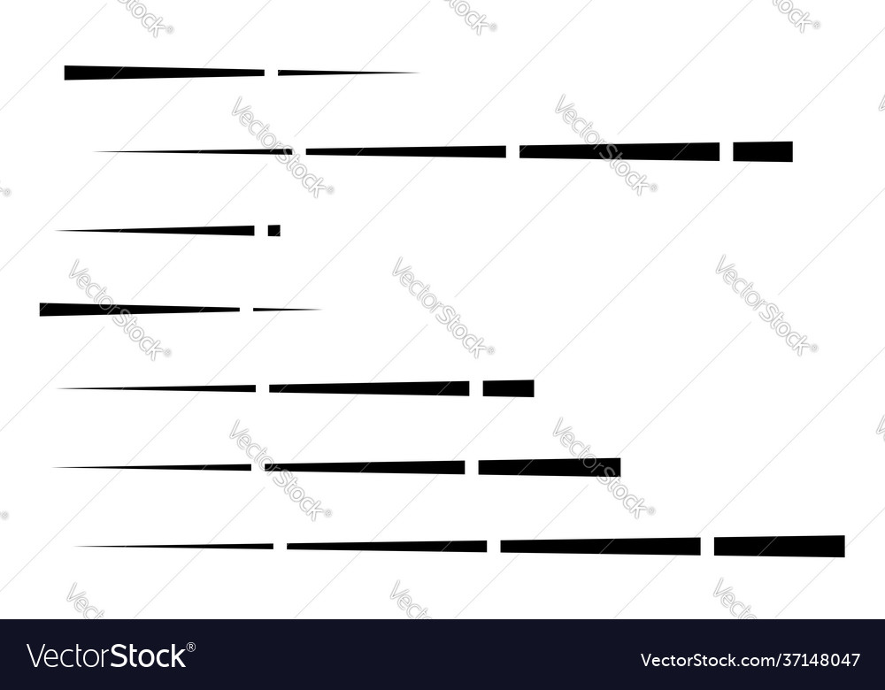 Dashed random straight parallel lines geometric Vector Image Dashed random straight parallel lines geometric