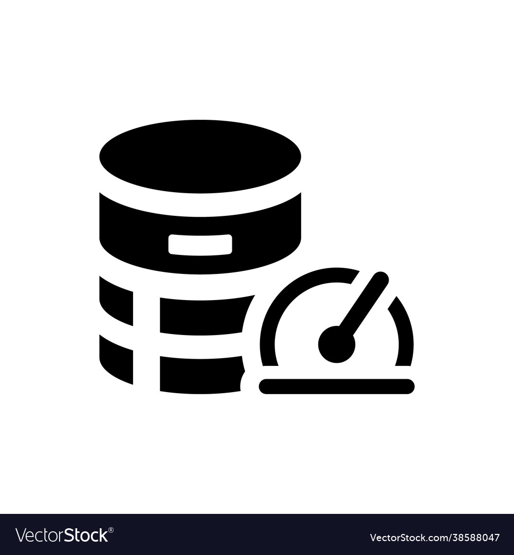 Database performance icon