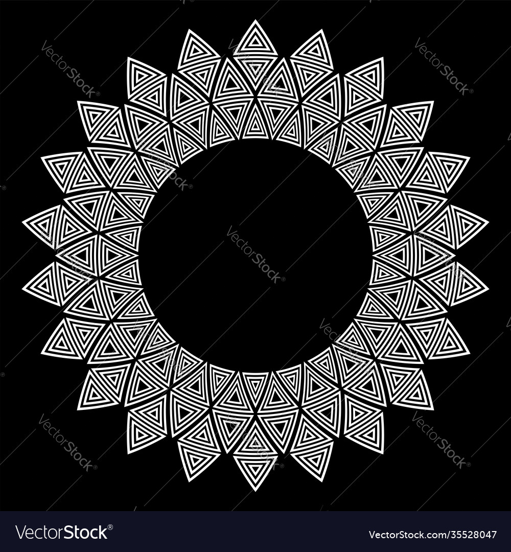 Geometric Circle Pattern