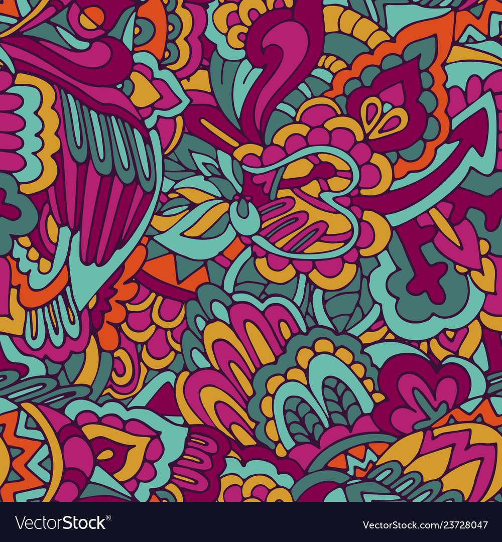 Psychedelic Boho Pattern