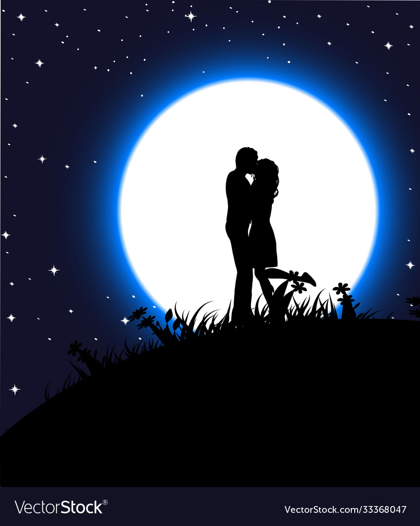 Romantic couple Royalty Free Vector Image - VectorStock