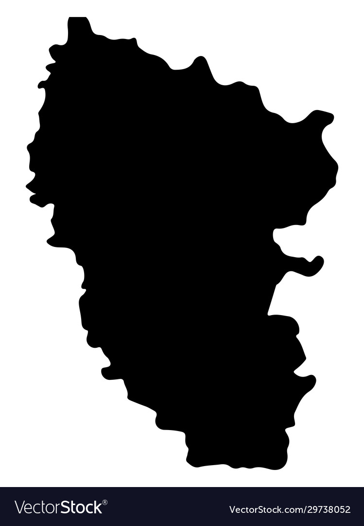 Luhansk peoples republic map silhouette