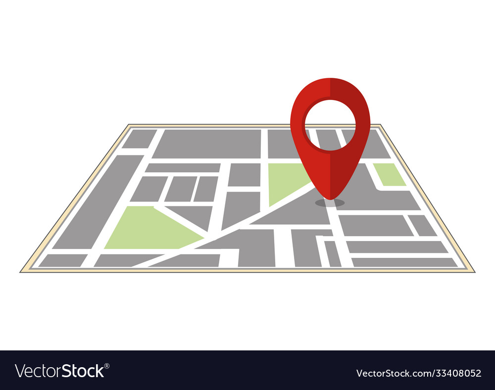 Map concept navigation delivery vector image Map concept navigation delivery