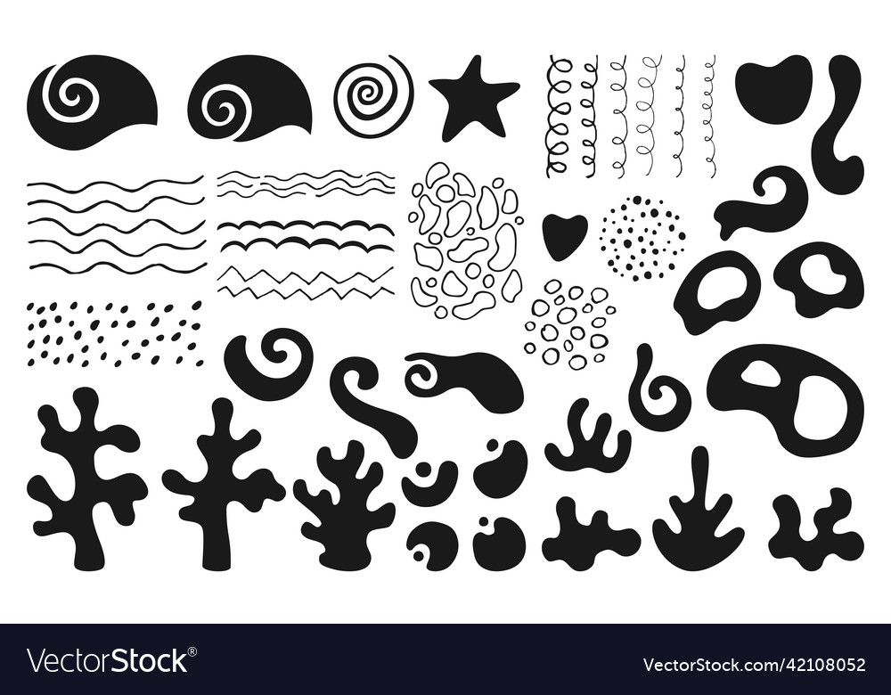 Marine Forms & Silhouettes