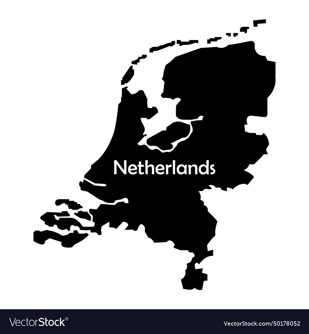 Netherlands map icon