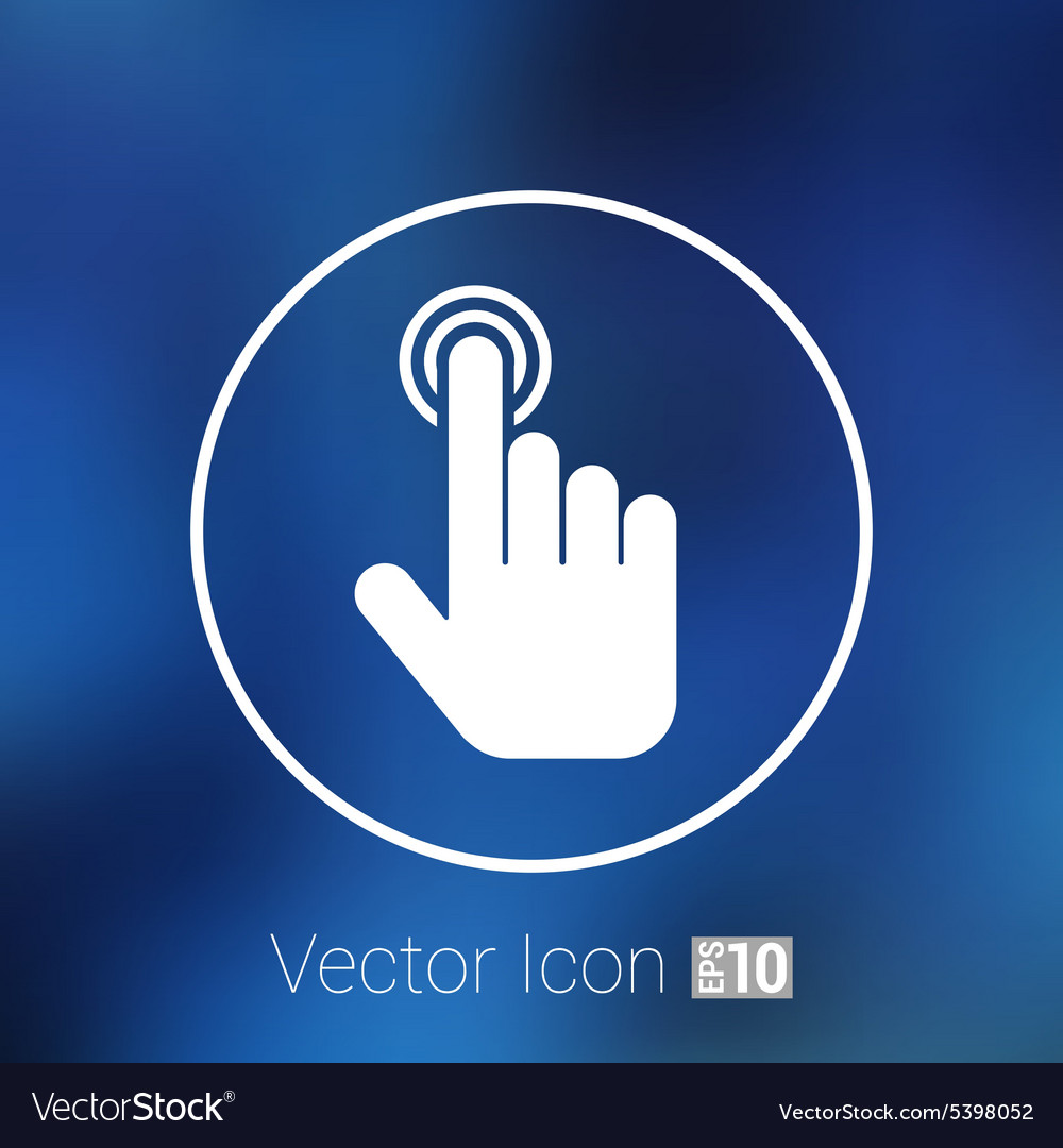 Pointer Finger Hand Icon