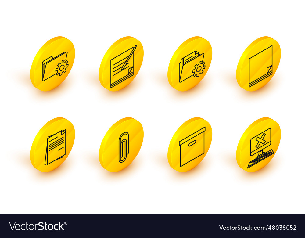 Set line computer with keyboard and x mark carton vector image Set line computer with keyboard and x mark carton