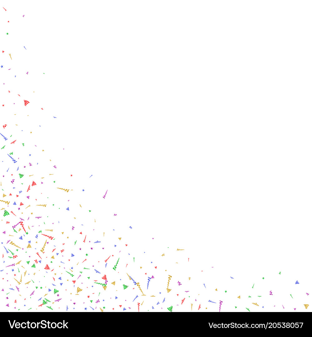 Abstract background with many falling tiny Vector Image