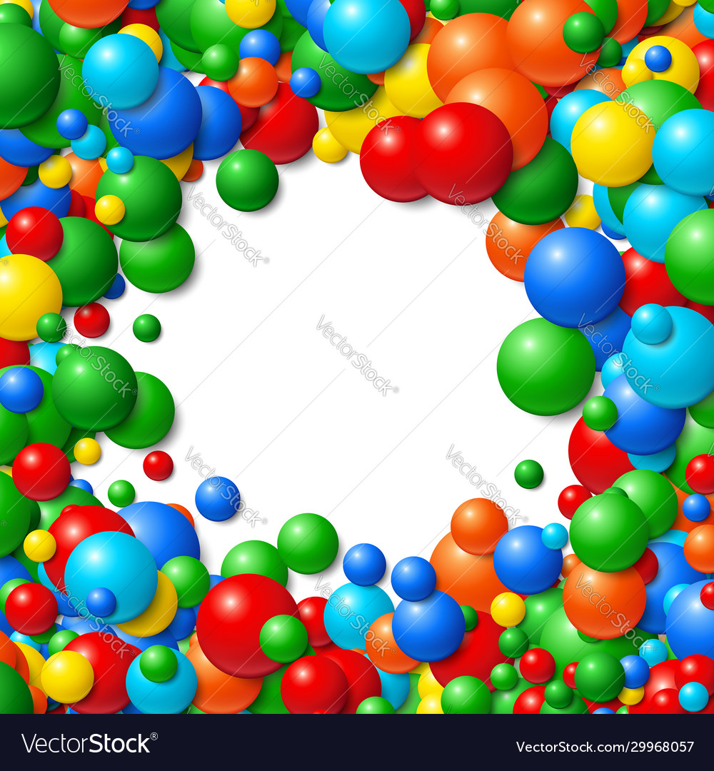 Background frame with scatterd messy glowing vector image Background frame with scatterd messy glowing