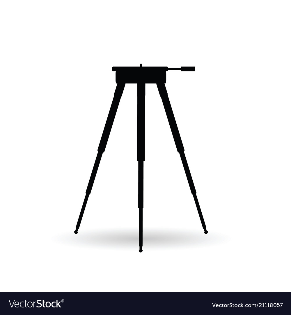 Camera stand Royalty Free Vector Image VectorStock
