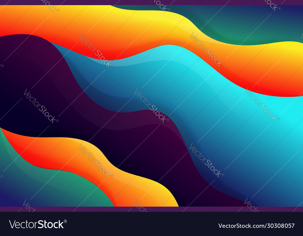 Dynamic texture background with fluid shapes moder vector image Dynamic texture background with fluid shapes moder