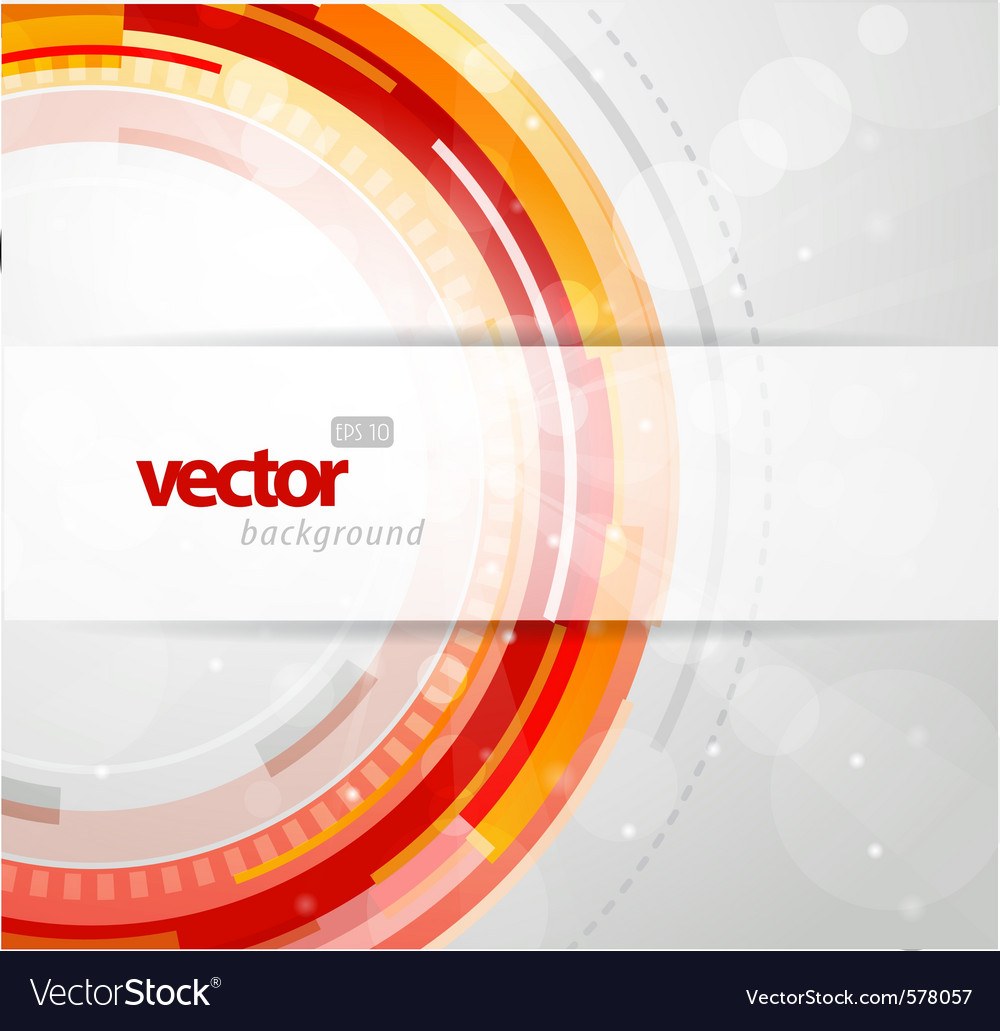 Futursitic circles Royalty Free Vector Image - VectorStock