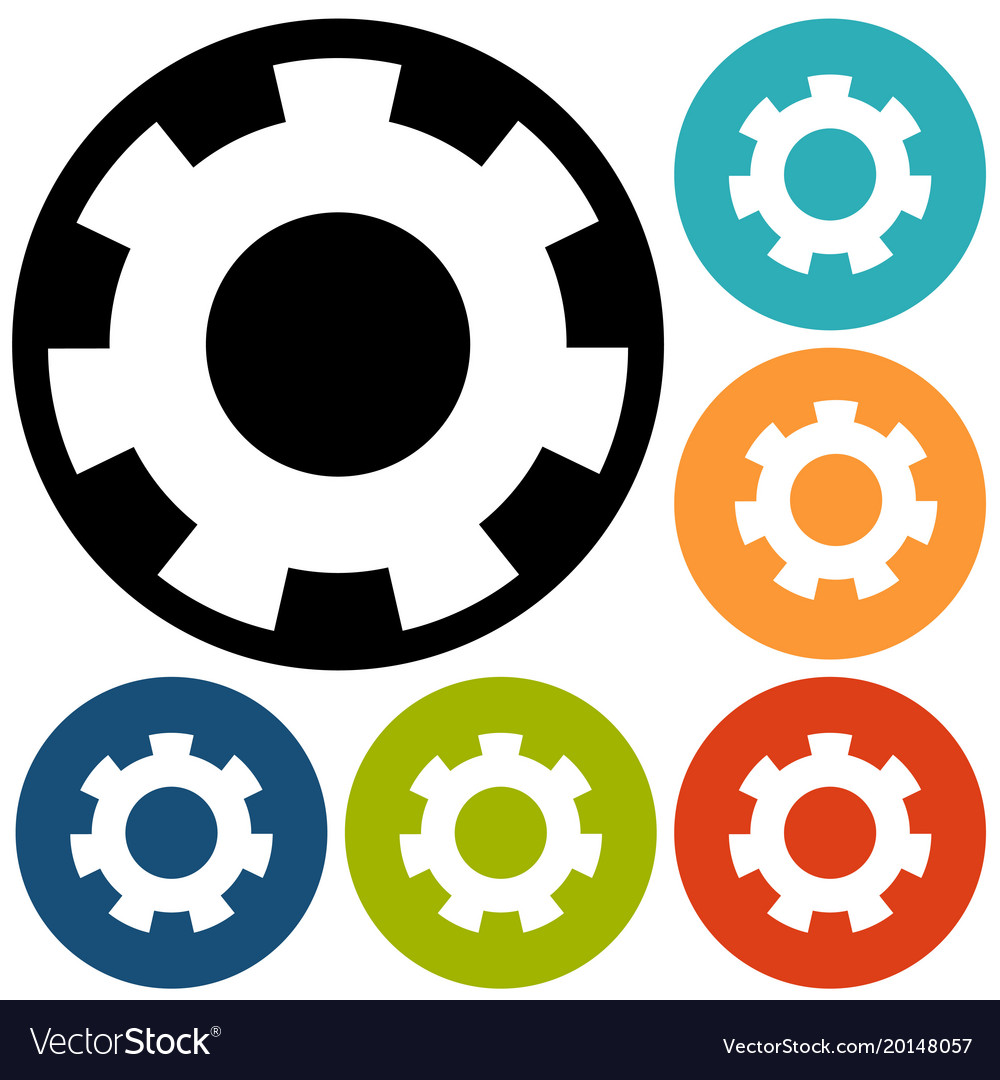 Gears isolated object technical mechanical