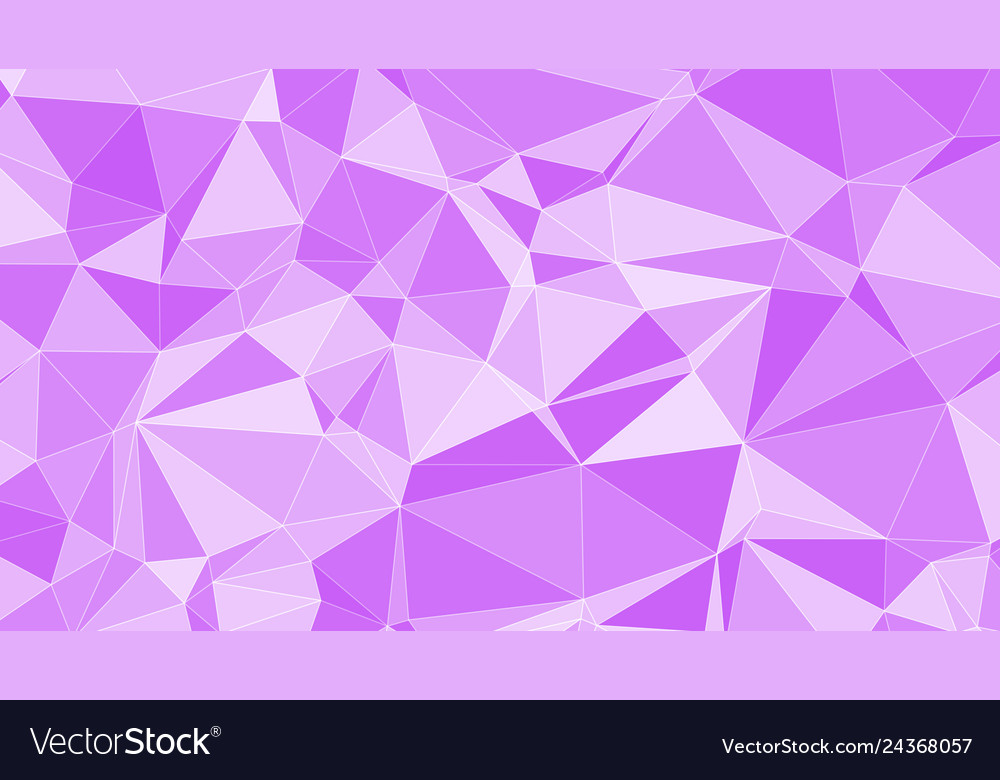 Polygon abstract lines and triangles connection