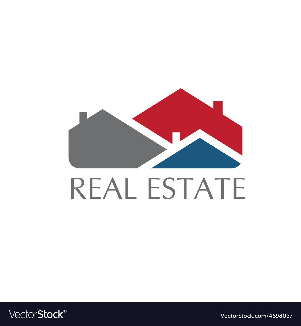 Real estate icon Royalty Free Vector Image - VectorStock