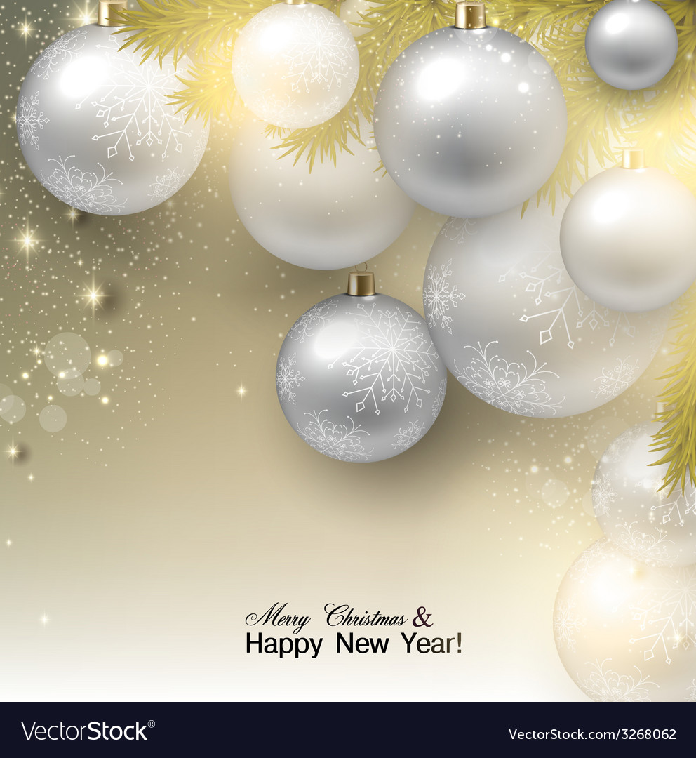 white xmas balls