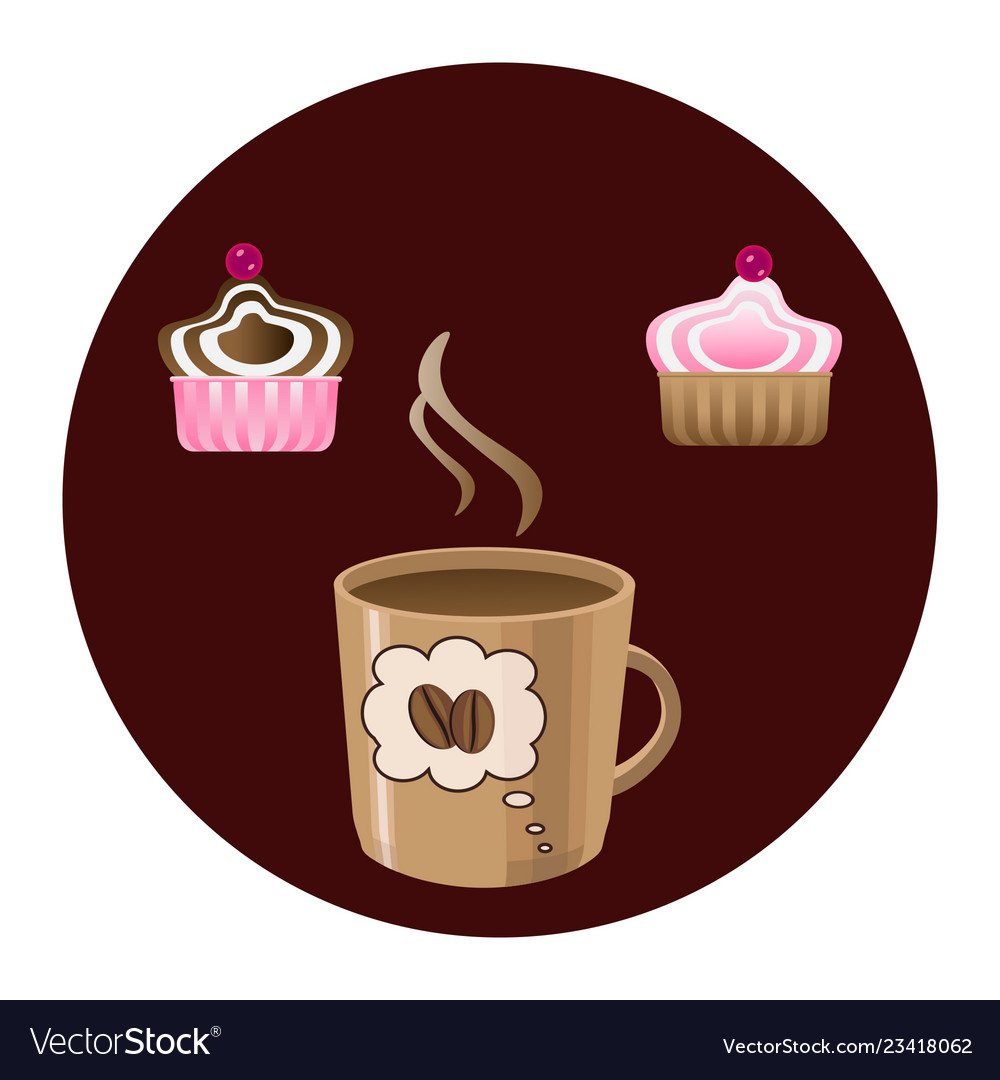 Clipart with using of two image cakes and one c