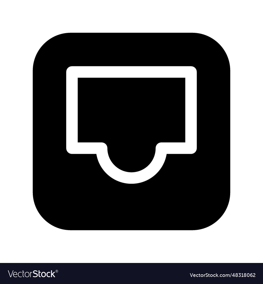Inbox icon vector image Inbox icon