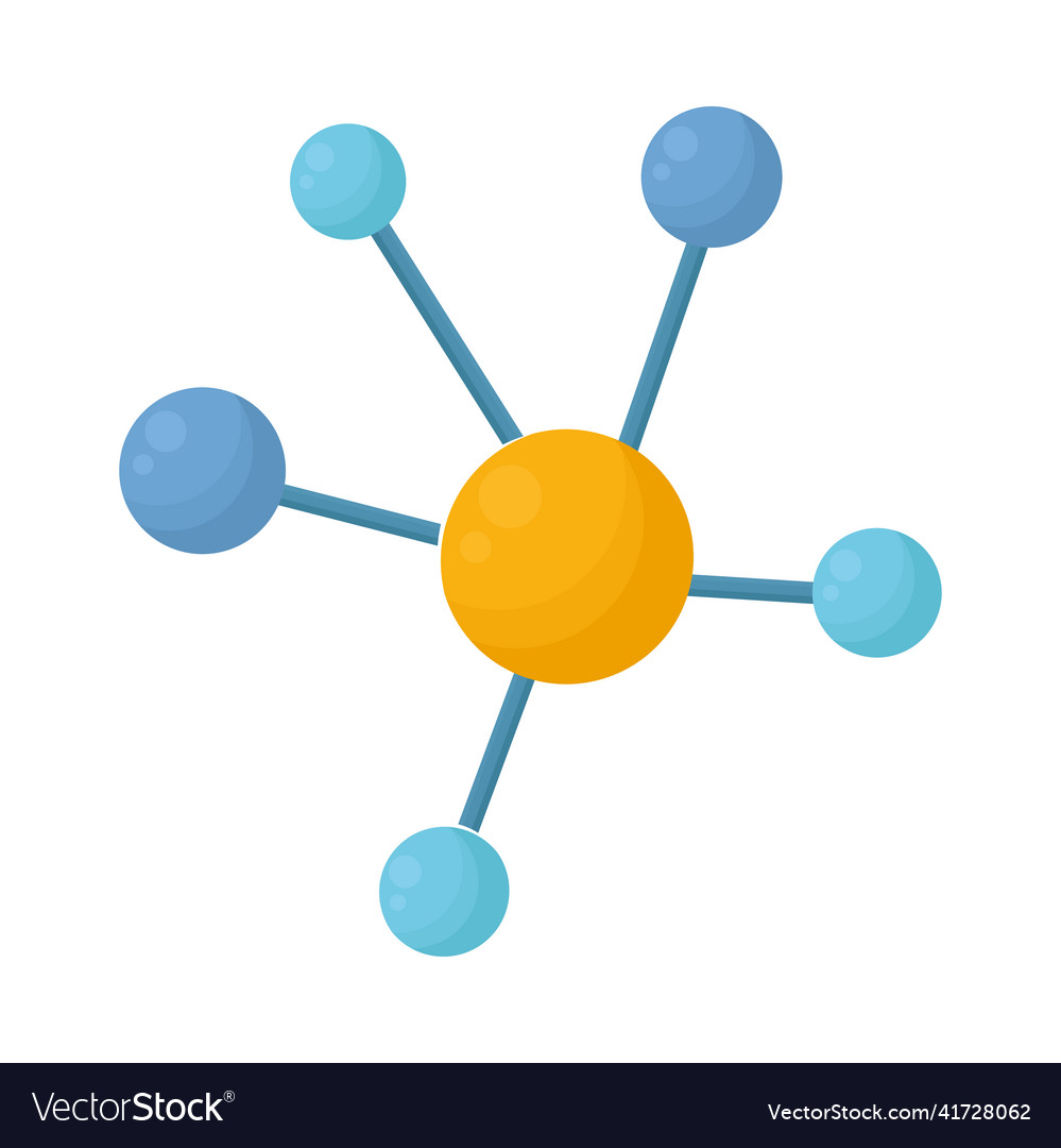 Molecule Icon Image Royalty Free Vector Image - Vectorstock