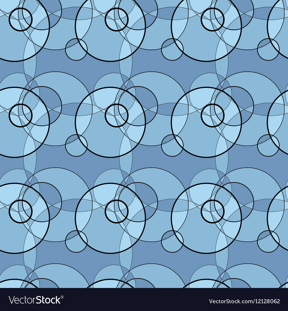 Seamless pattern made of circle background