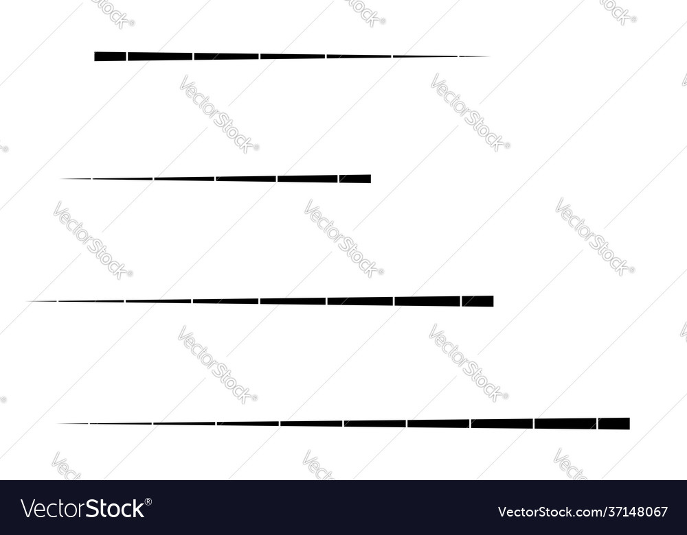 Dashed random straight parallel lines geometric Vector Image Dashed random straight parallel lines geometric
