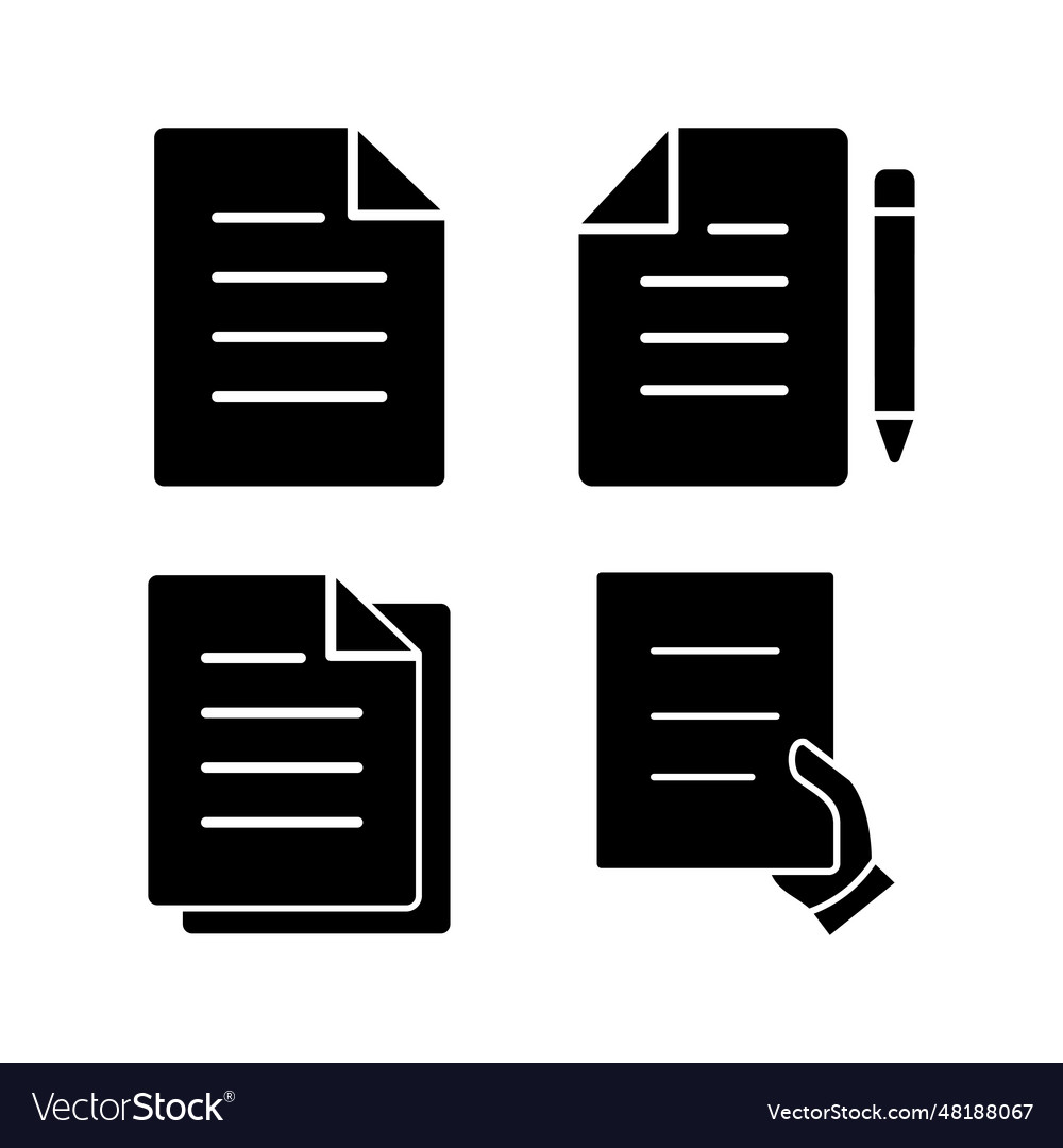 Document icon paper file