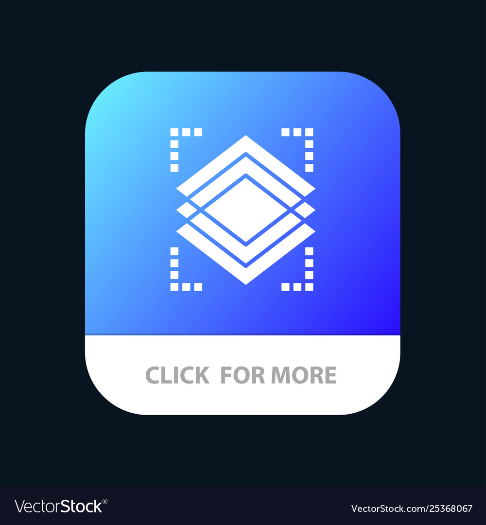 Ebenen Objektschichtserver mobile App-Icon-Design vector image Ebenen Objektschichtserver mobile App-Icon-Design