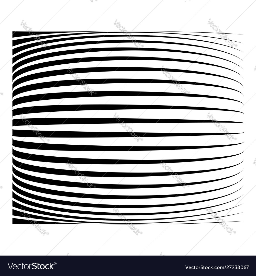 Spherical globe circular distort effect pattern vector image Spherical globe circular distort effect pattern
