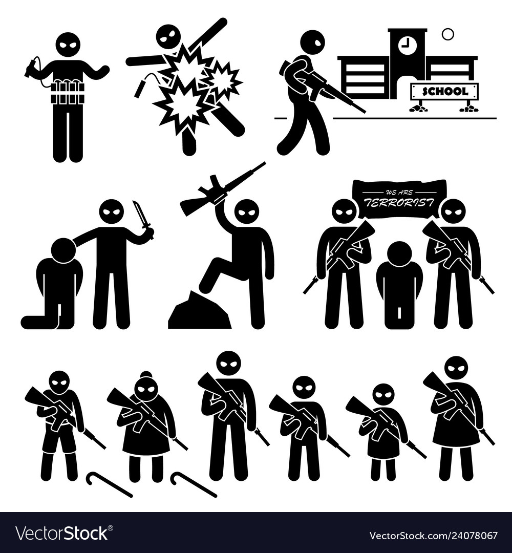 Top right stick figure, Stick Figure Violence