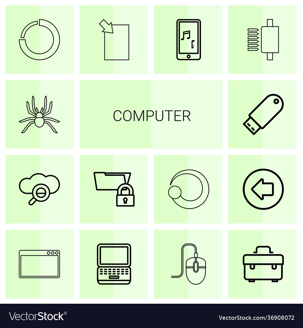 14 computer icons