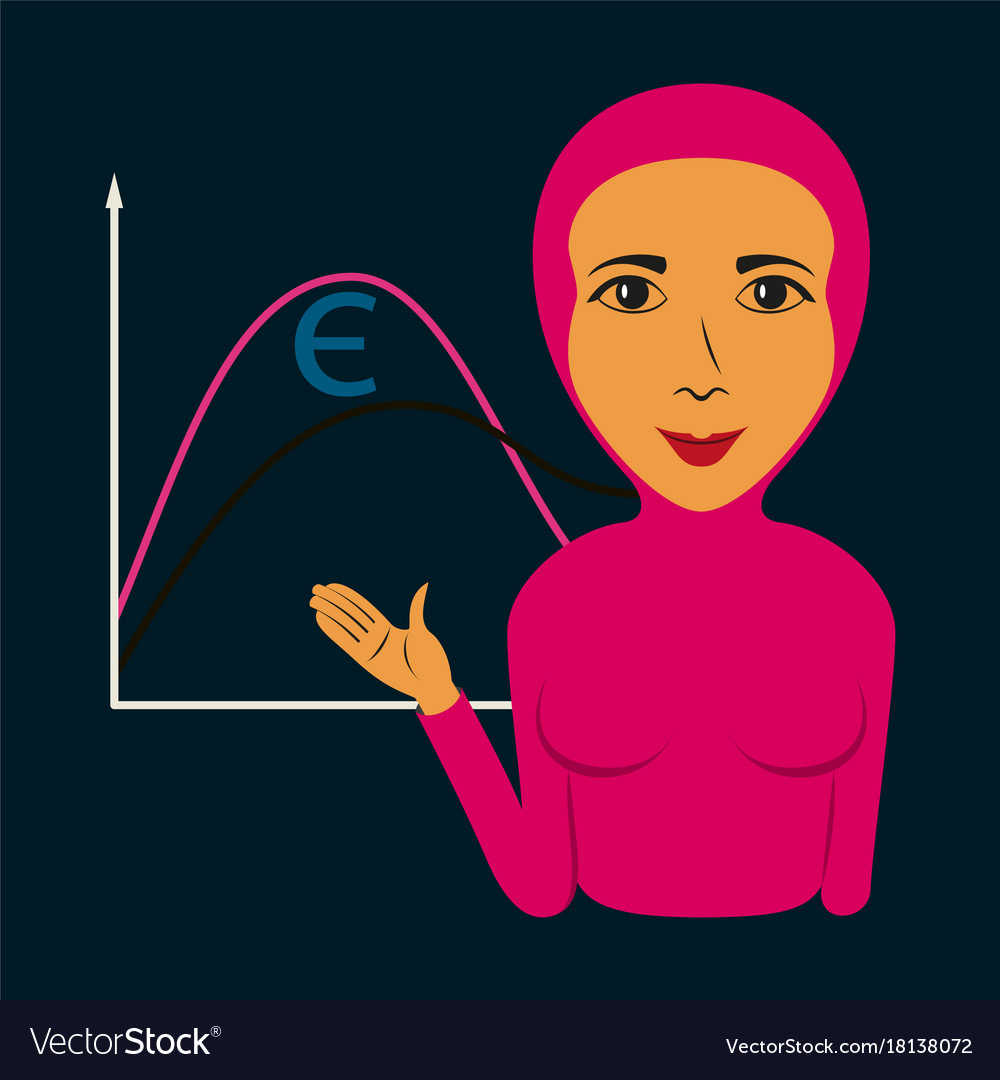 Assembly of flat icons on theme arabic business