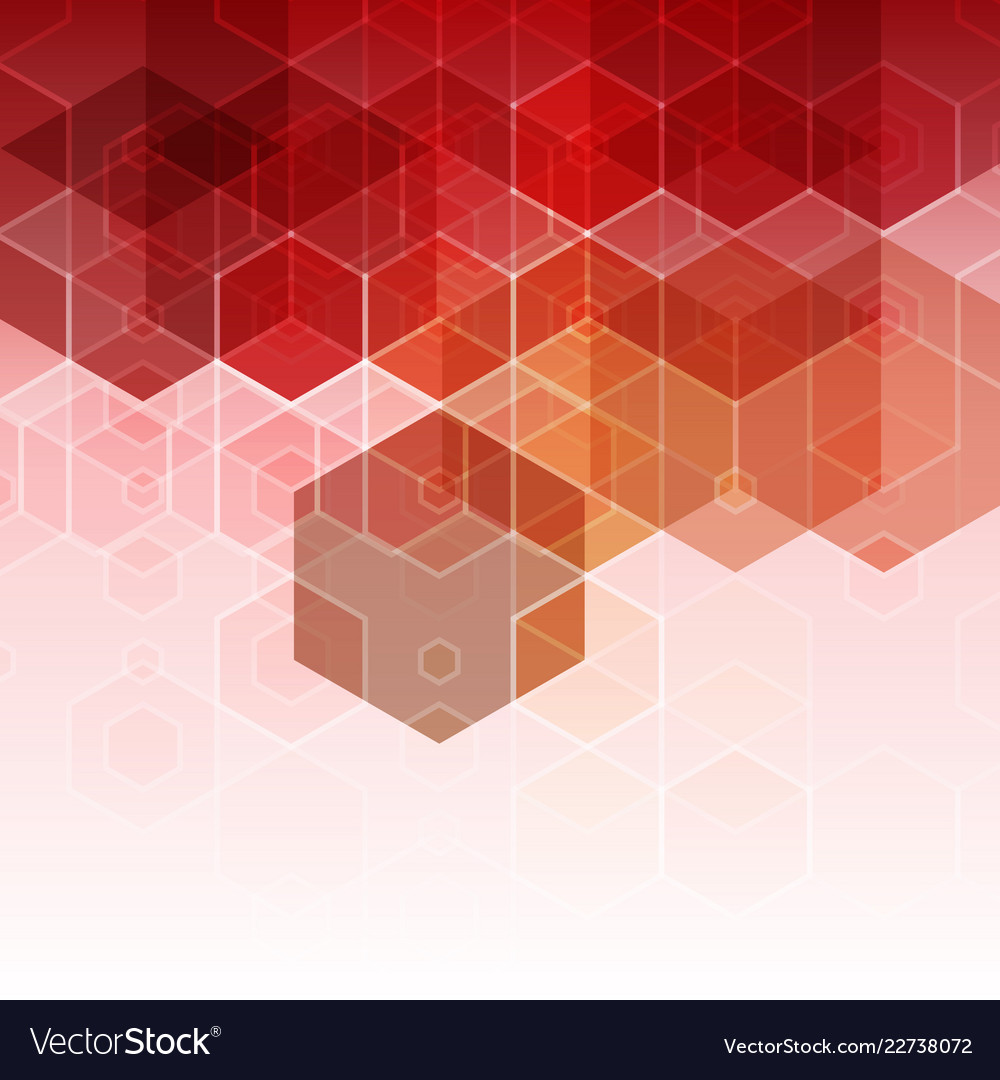 Dark red shining triangular layout vector image Dark red shining triangular layout
