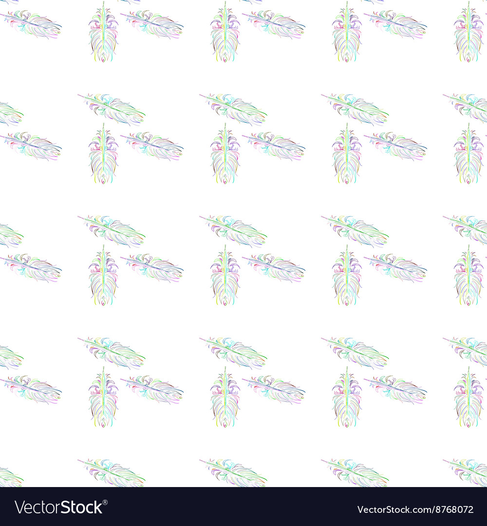 Seamless pattern with colored abstract