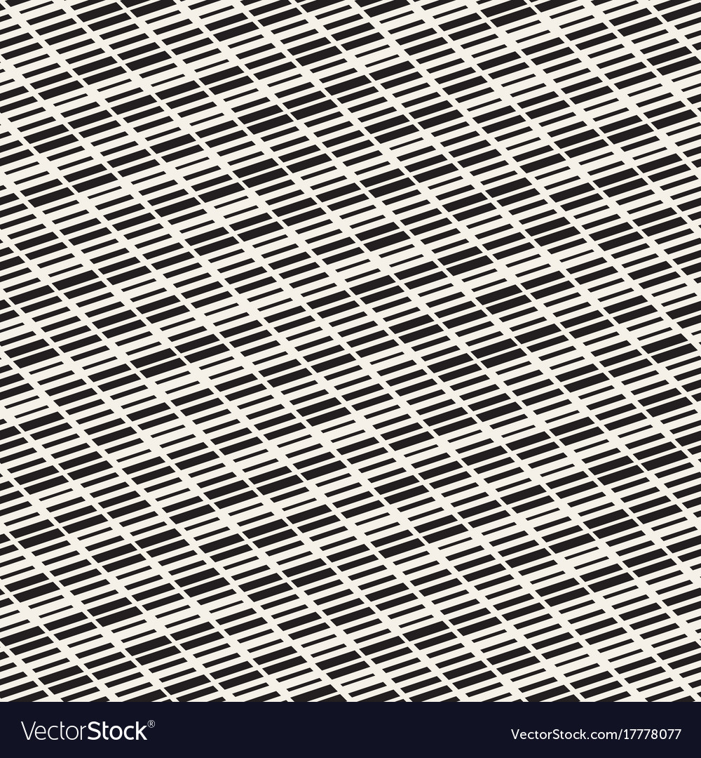 Black and white irregular dashed lines pattern