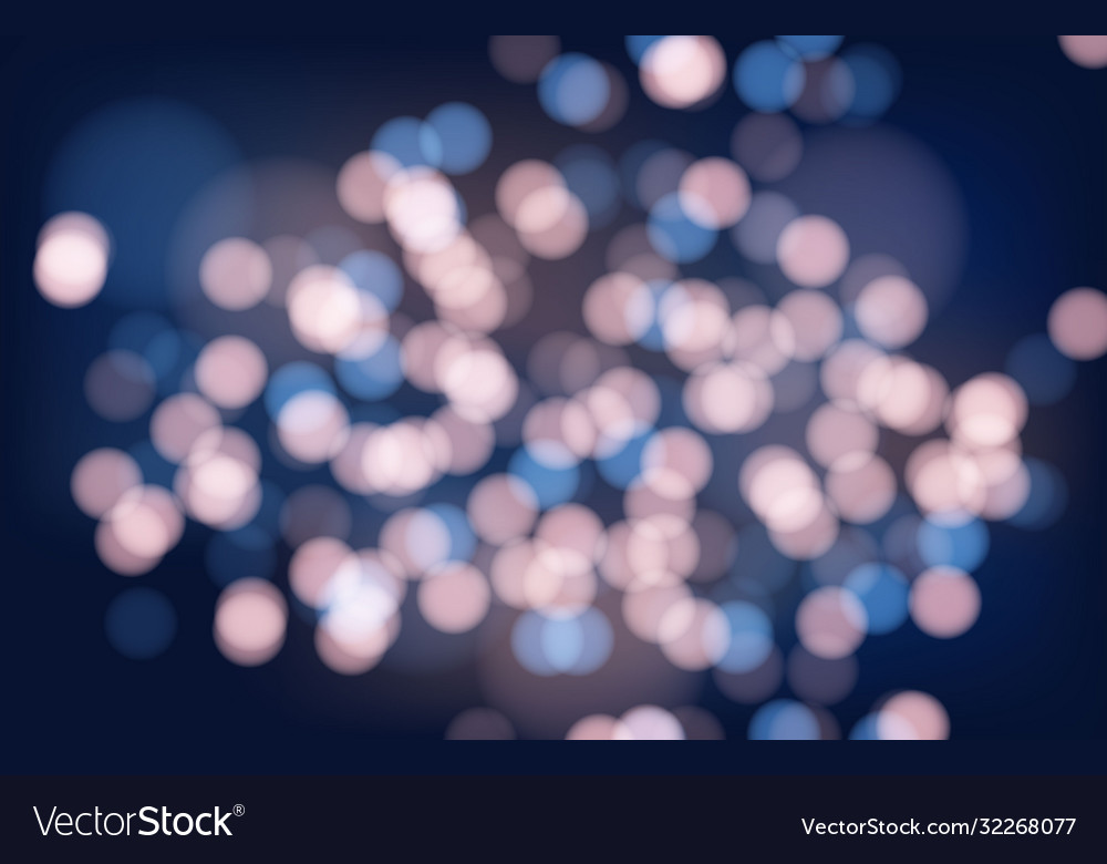 Bokeh background vector image Bokeh background