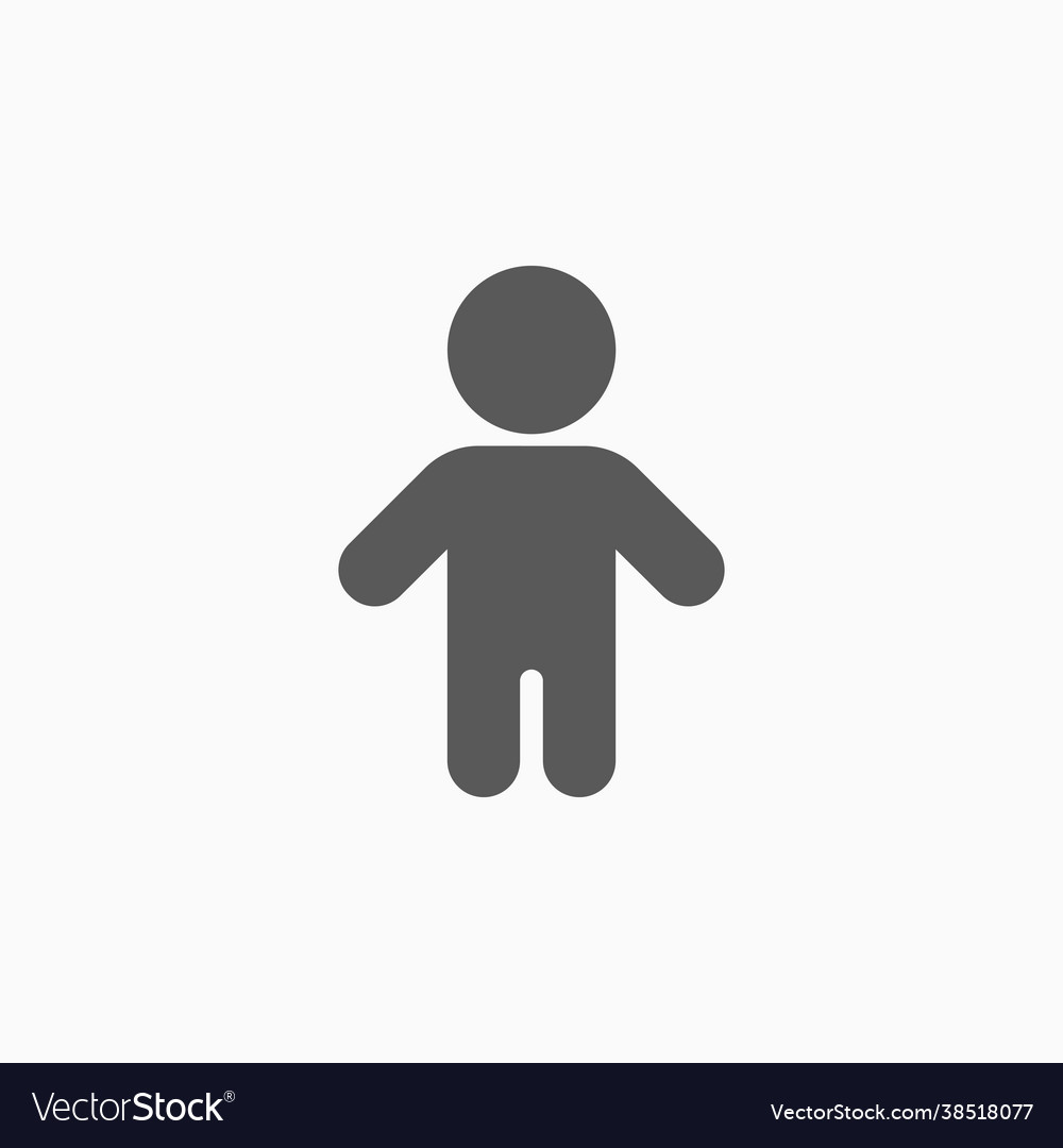 Child icon Royalty Free Vector Image - VectorStock