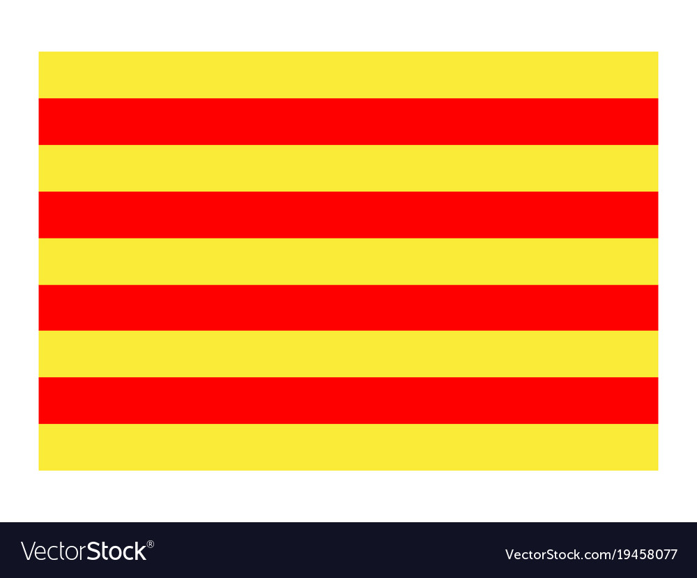 Flag of catalonia