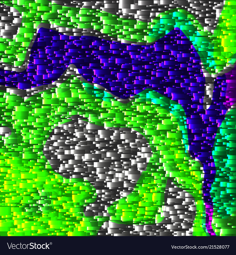 Glitch abstract background