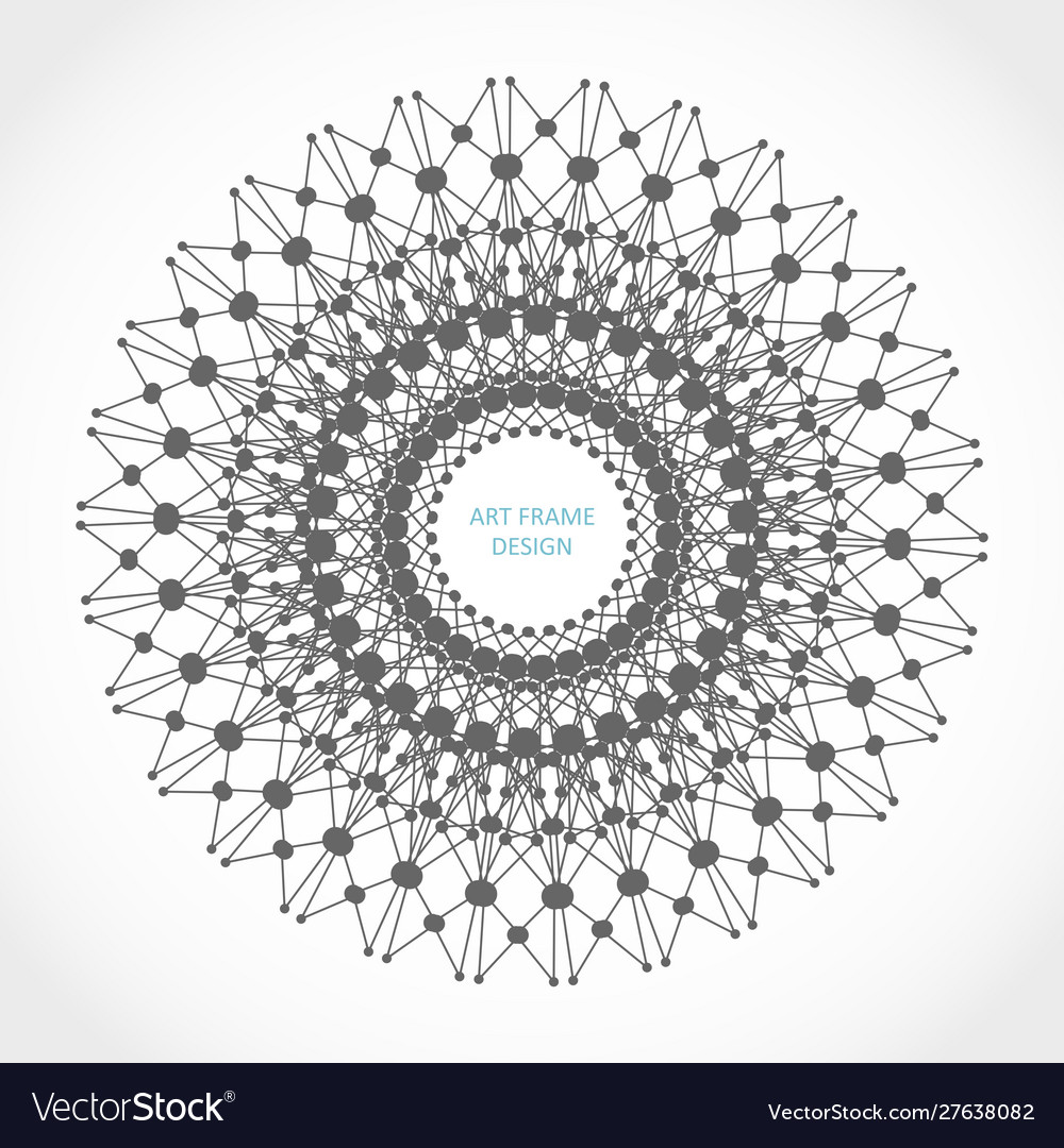 Abstract decorative element vector image Abstract decorative element