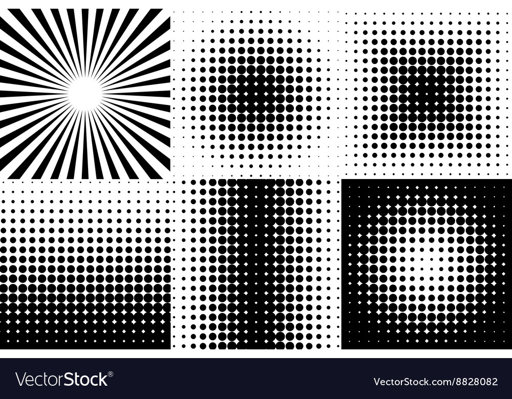 Dynamic Pop Art Halftone Dots