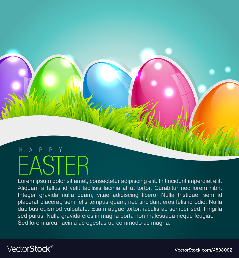Easter background design