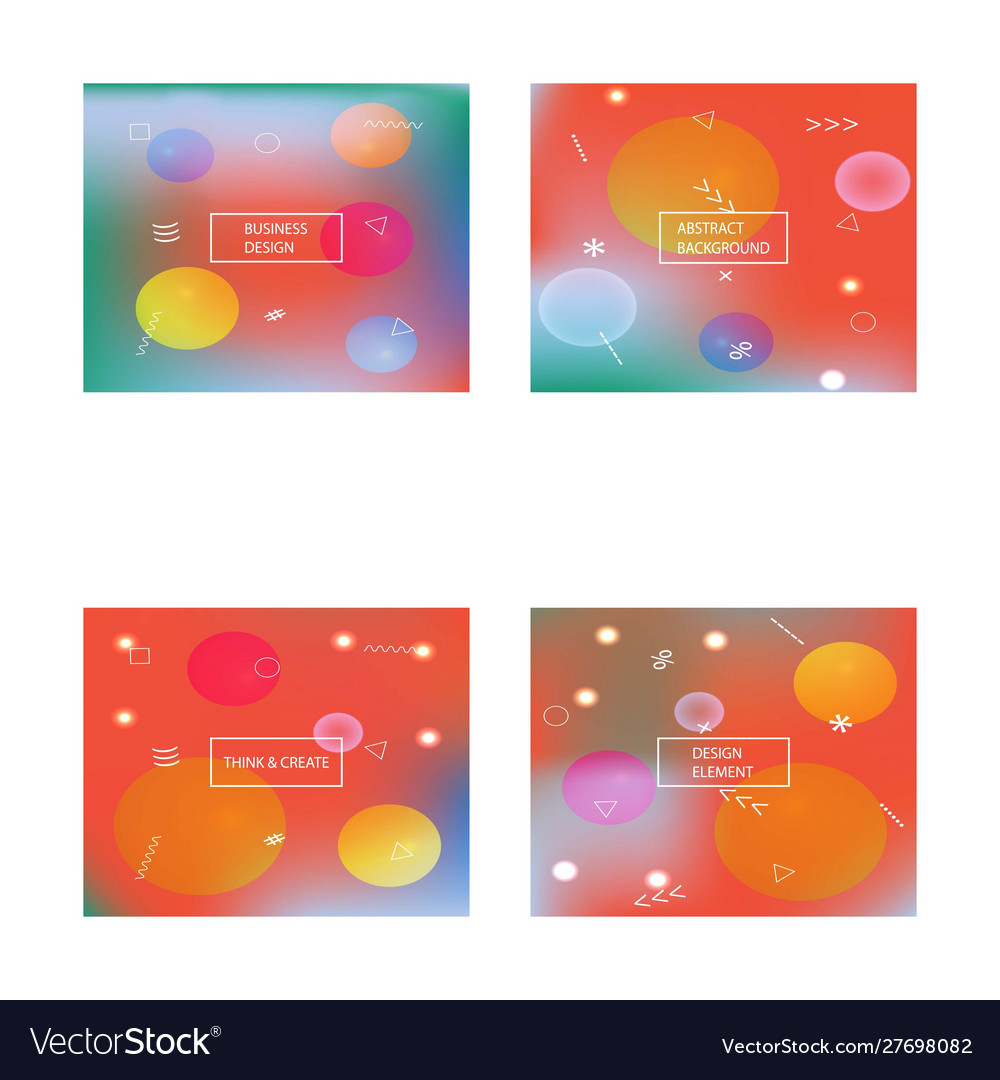 Gradient smooth mesh background vector image Gradient smooth mesh background