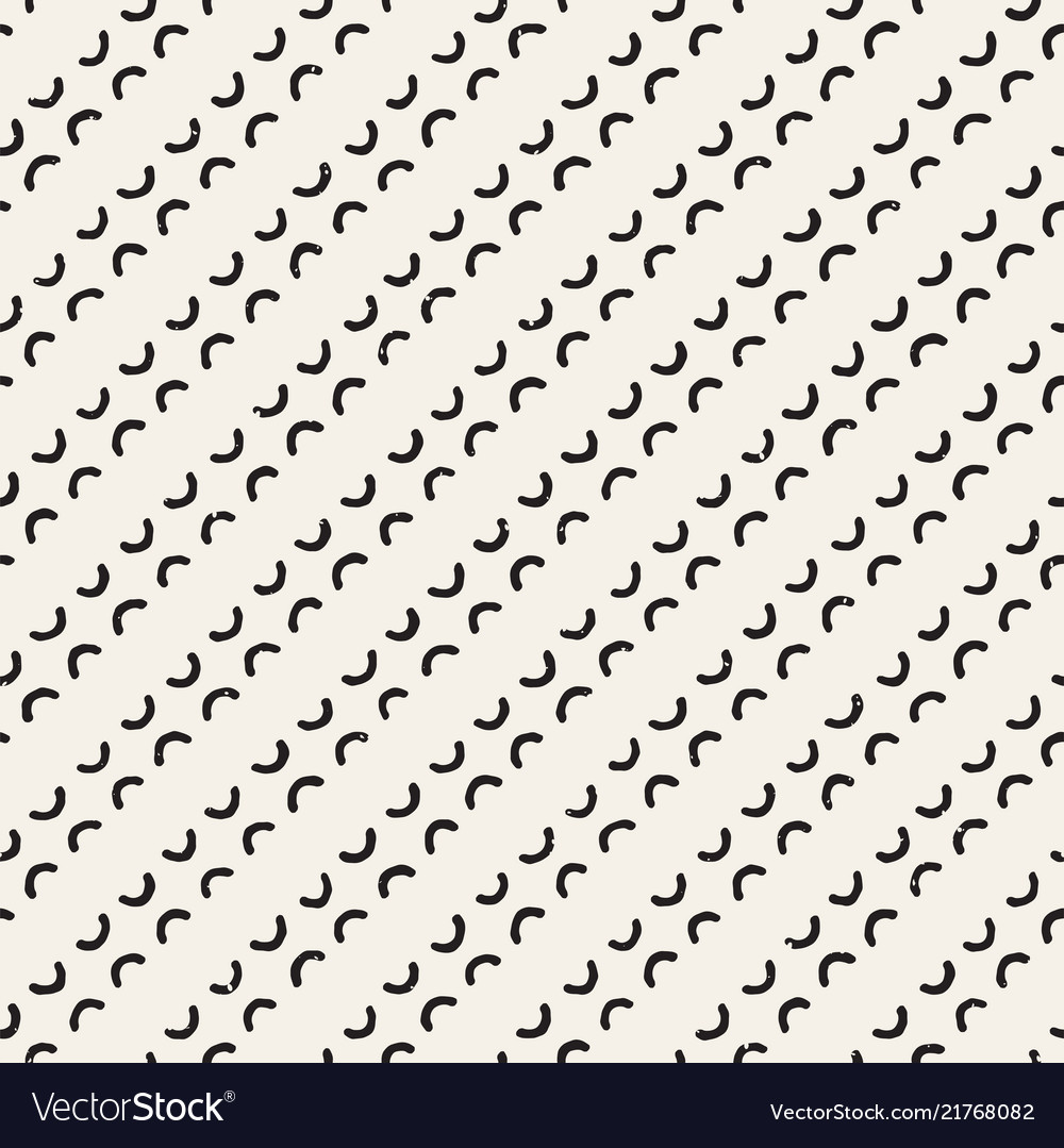 Hand drawn lines seamless grungy pattern abstract