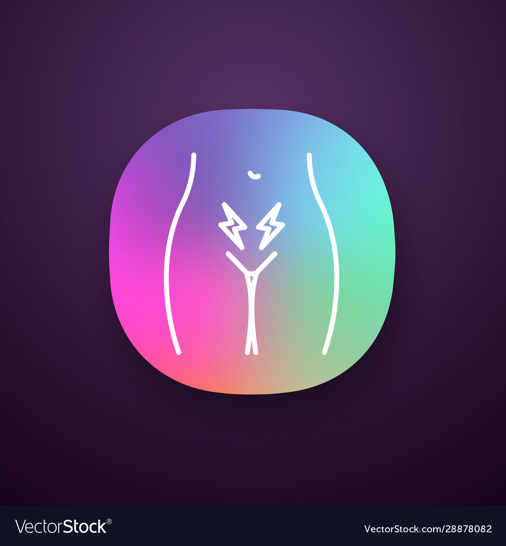 Menstruelle Krämpfe und Schmerz-App-Symbol