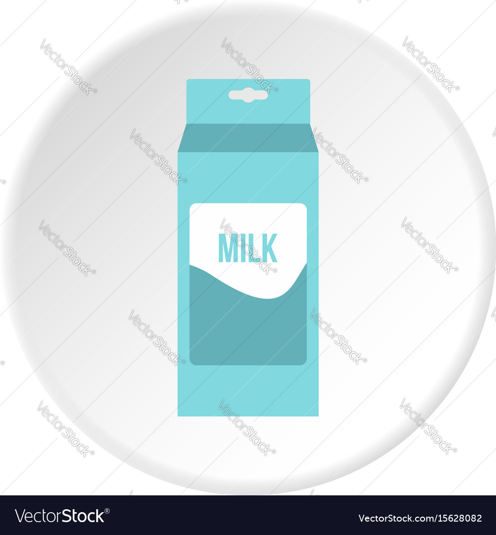 Milk icon circle