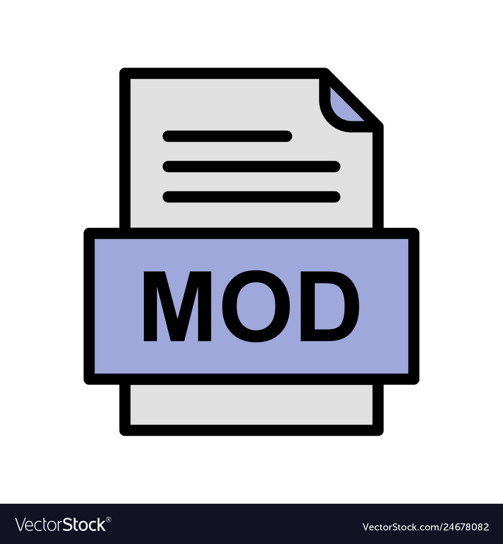Mod file document icon